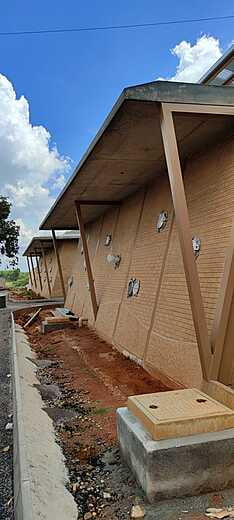 Interlocking brick construction — Toit, Nelamangala